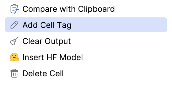 Cell tag added