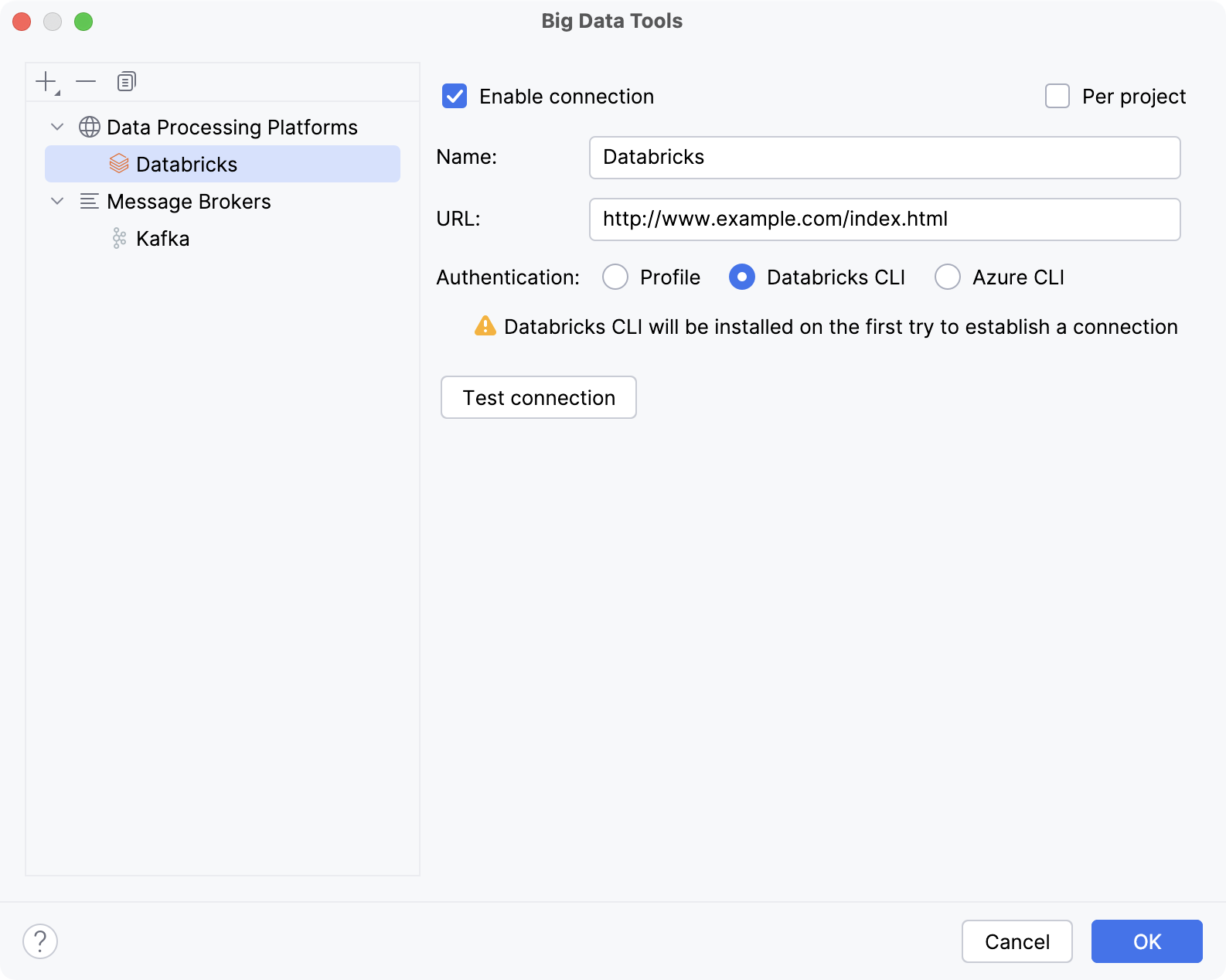 Connect to Databricks via Databricks CLI