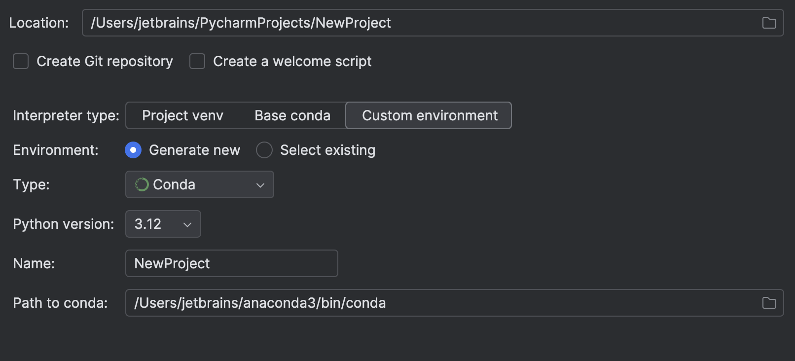 Creating a Flask Project | PyCharm Documentation