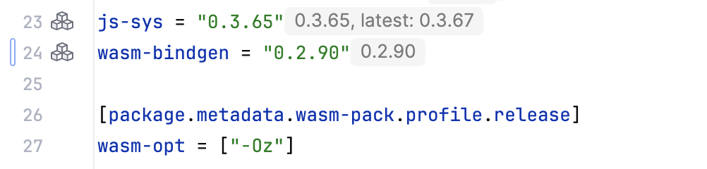 Gutter marker for staged changes Gutter marker for staged changes