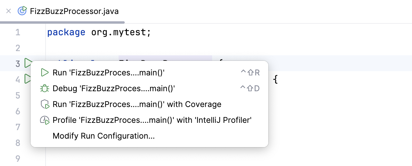 Run application in Gradle