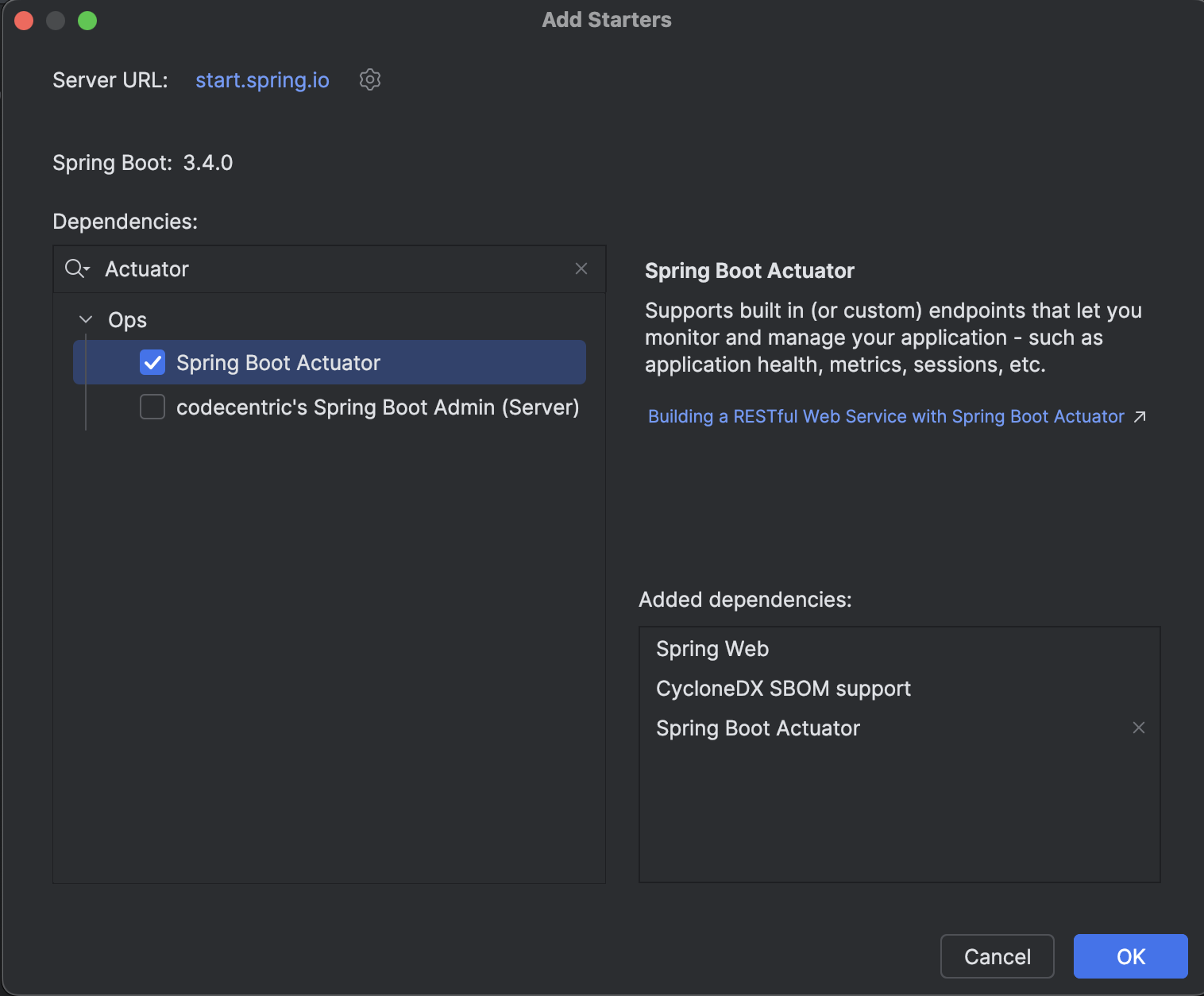 Tutorial: Explore Spring support features | IntelliJ IDEA Documentation