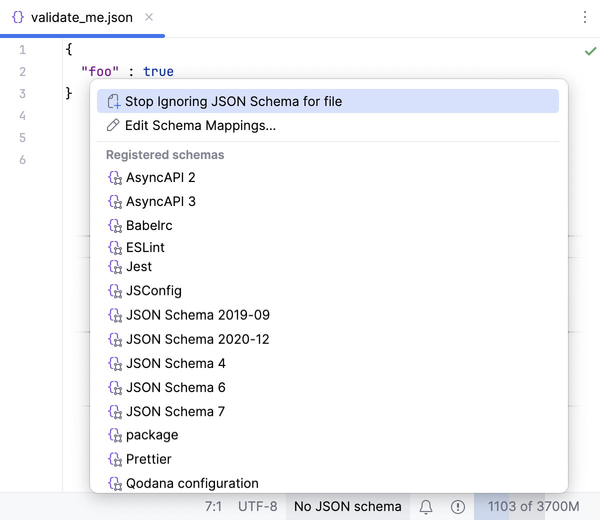 Restore association with schema for a file