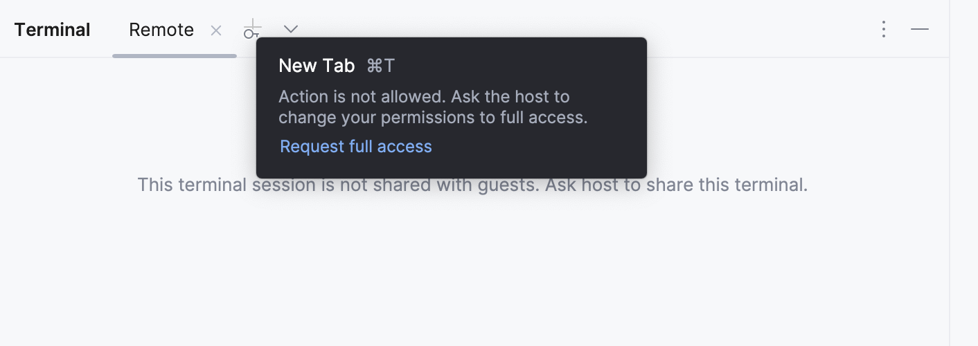 Requesting full access permissions