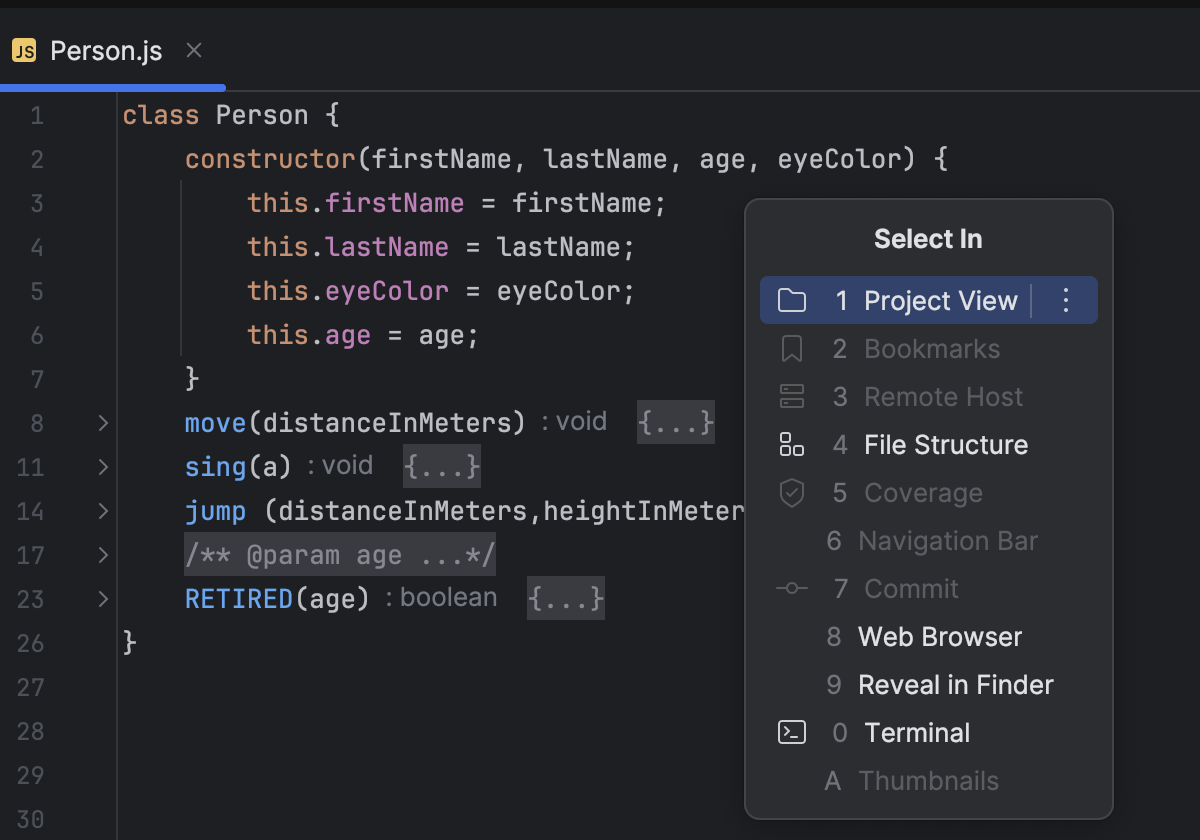 Source code navigation | WebStorm Documentation