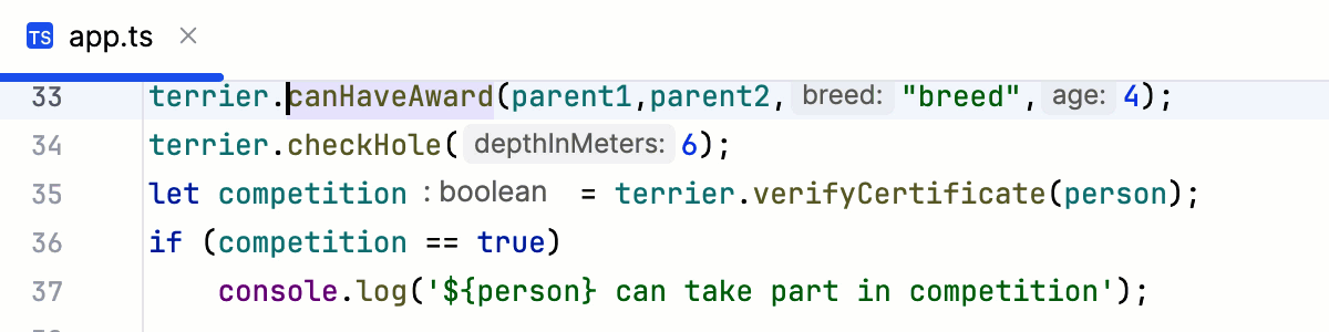 TypeScript | IntelliJ IDEA Documentation