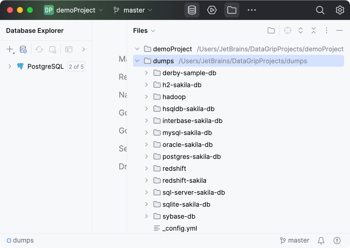 Cloned directory attached to the existing project Cloned directory attached to the existing project