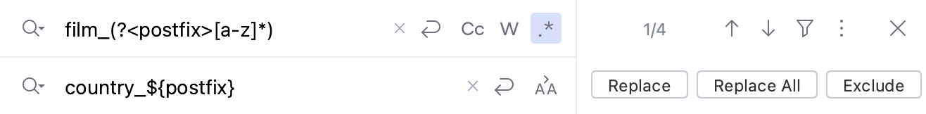 Named regex capturing group Named regex capturing group