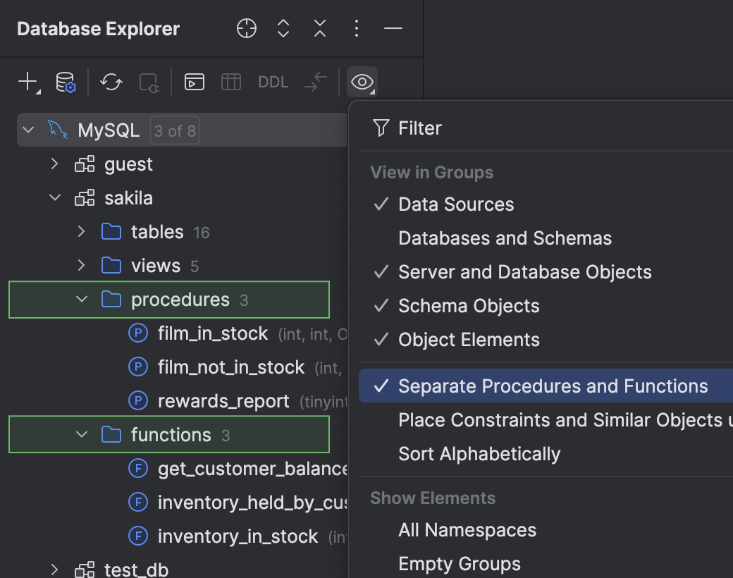 Glossary | DataGrip Documentation
