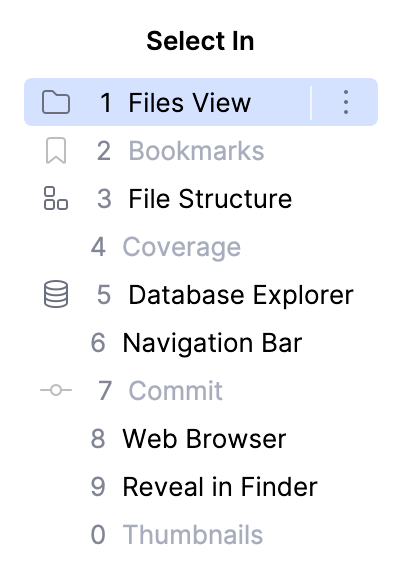 Select In popup Select In popup
