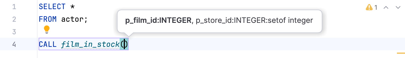 View Parameter Info View Parameter Info