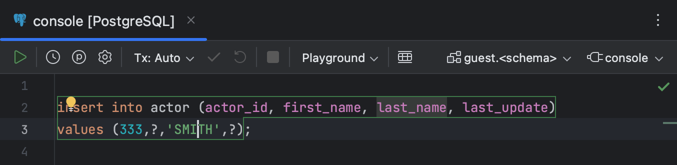 Vim in DataGrip | DataGrip Documentation