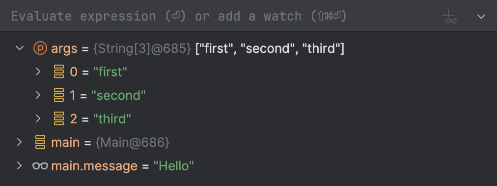 Examine suspended program | IntelliJ IDEA Documentation
