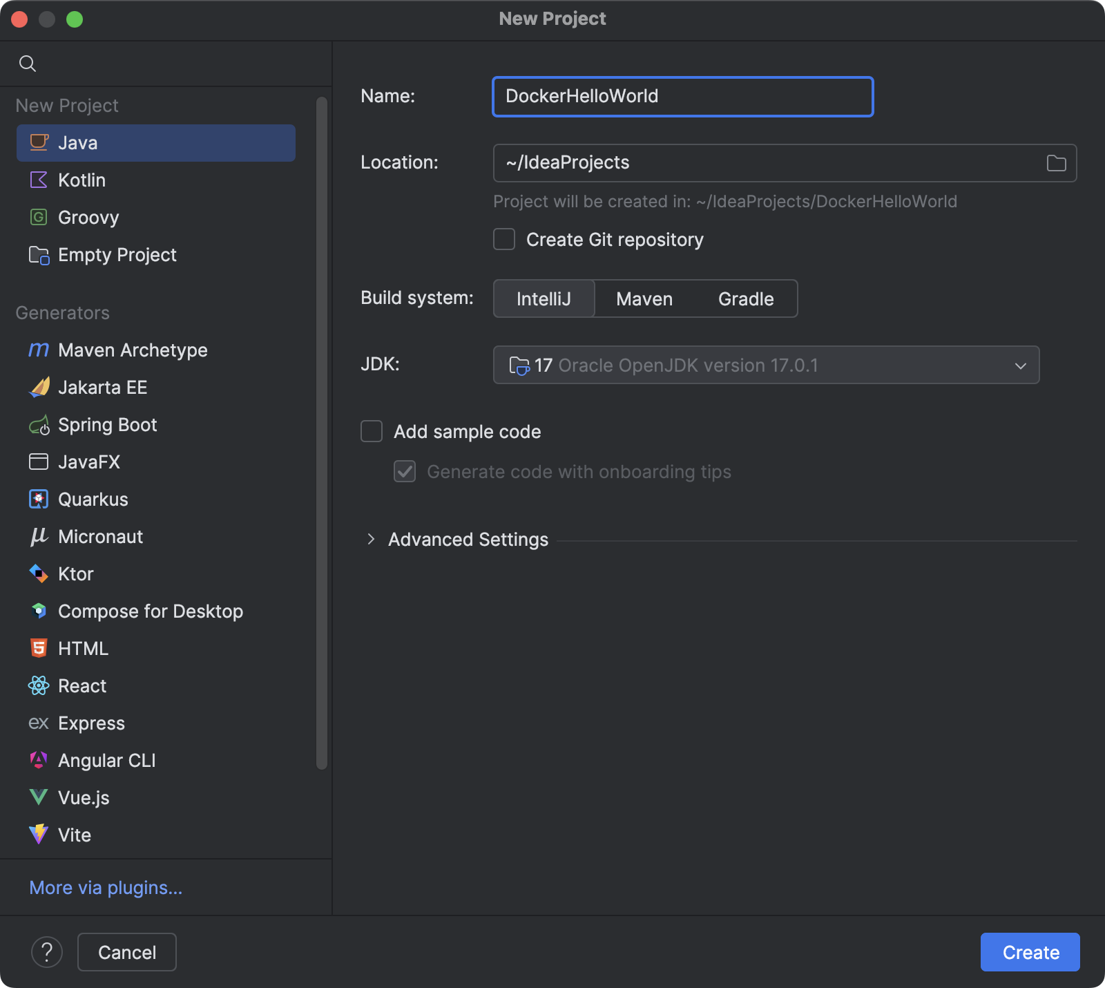 Run and debug a Java application with Docker | IntelliJ IDEA Documentation