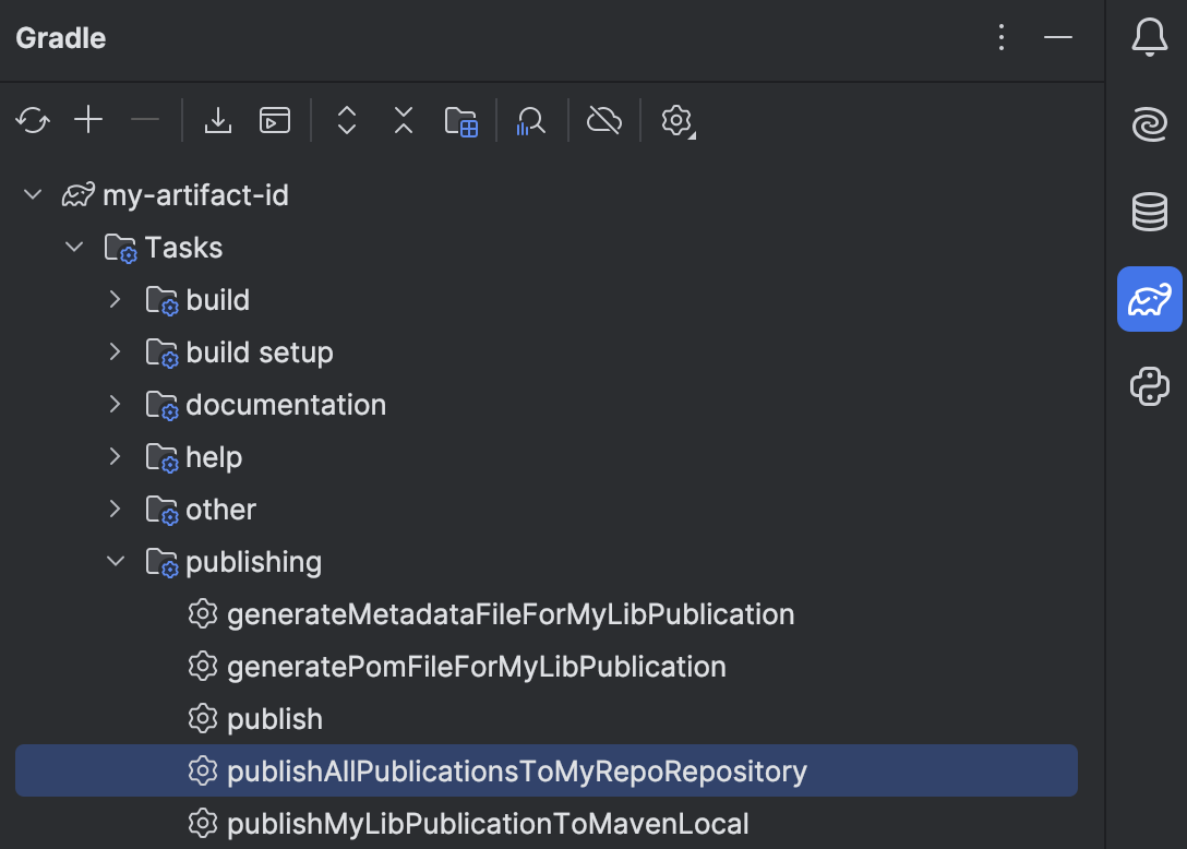 Publish a Java library to a Maven repository | IntelliJ IDEA Documentation