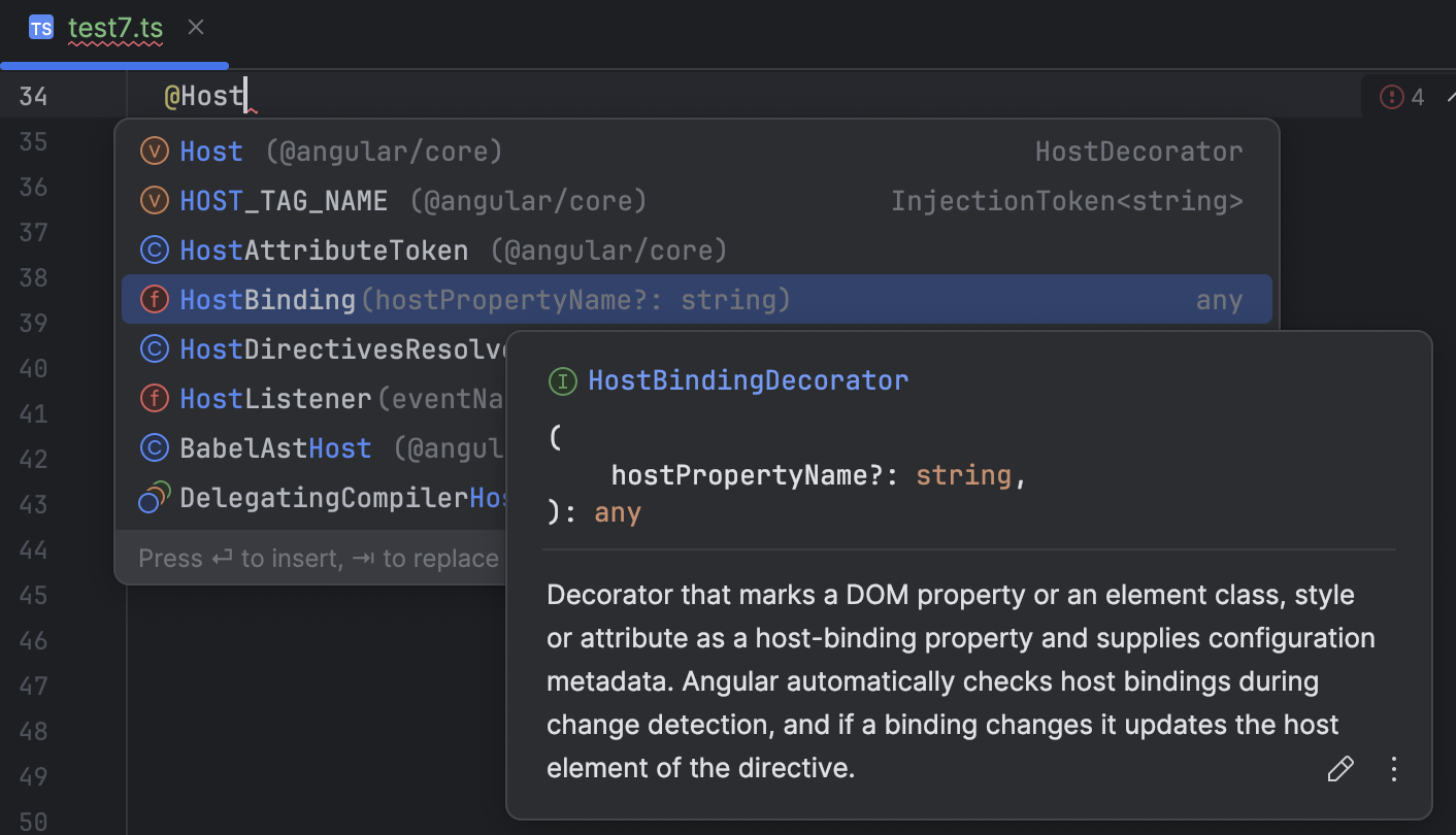 Angular | PyCharm Documentation