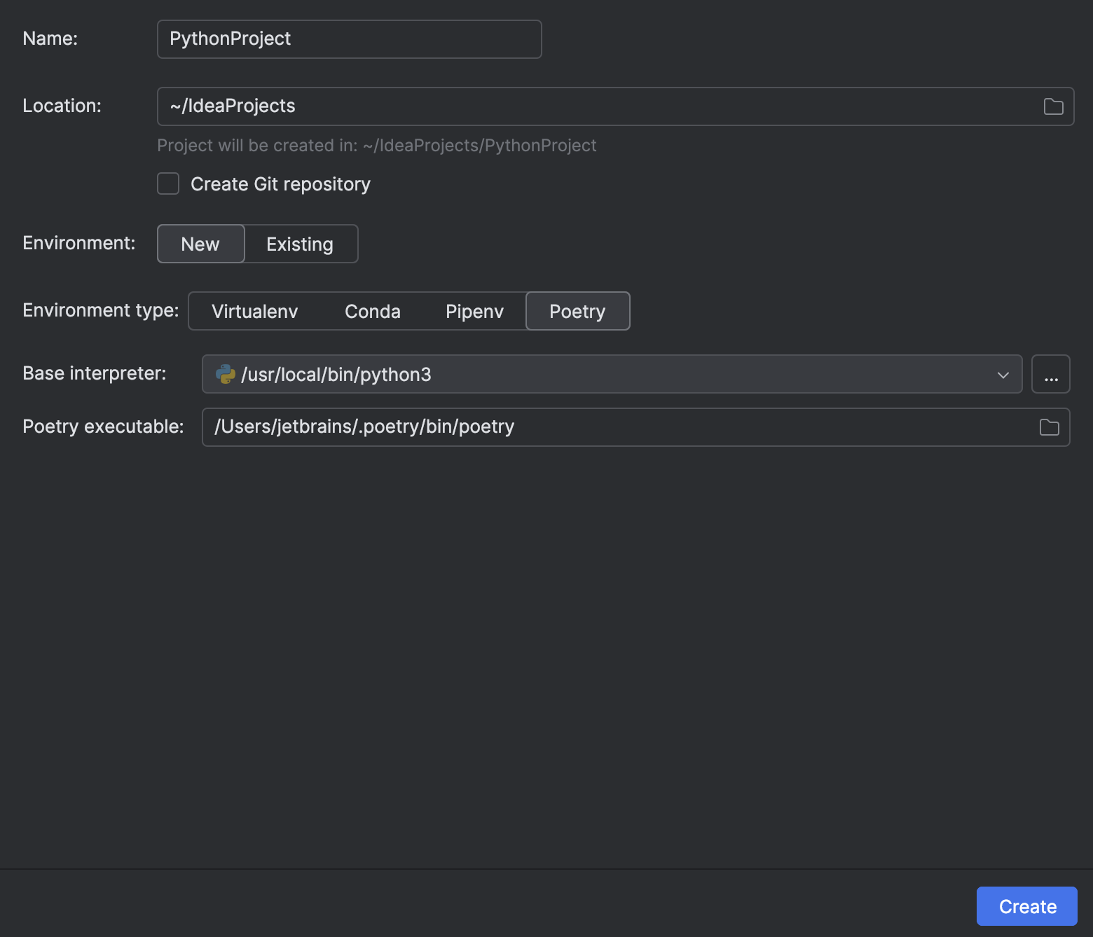 Create a Python project | IntelliJ IDEA Documentation