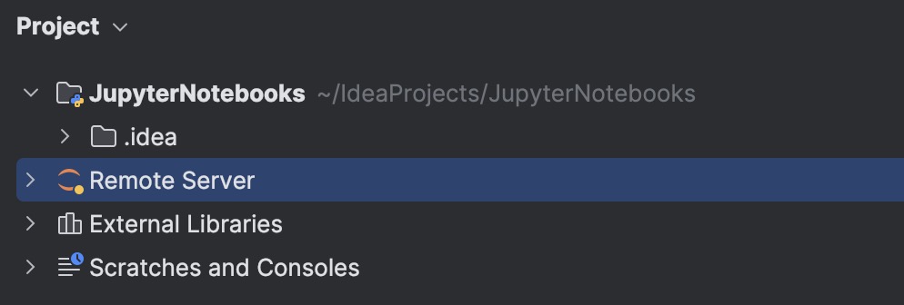 Manage Jupyter notebook servers | IntelliJ IDEA Documentation