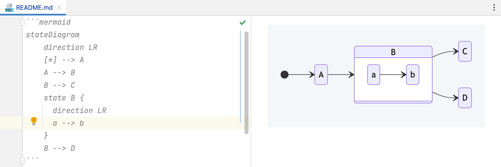 PlantUML diagrams in markdown PlantUML diagrams in markdown
