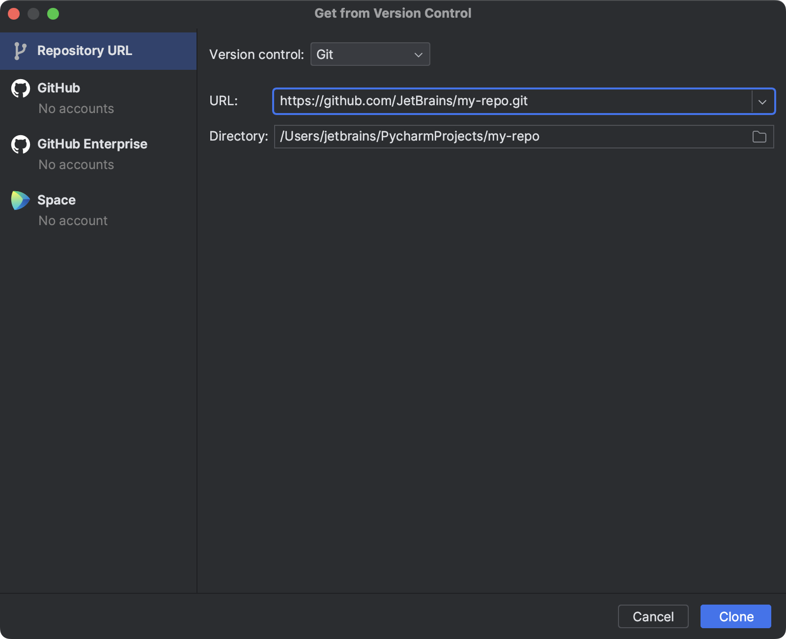 Quick start guide | PyCharm Documentation