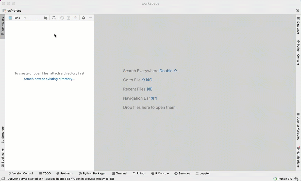 Get started | DataSpell Documentation
