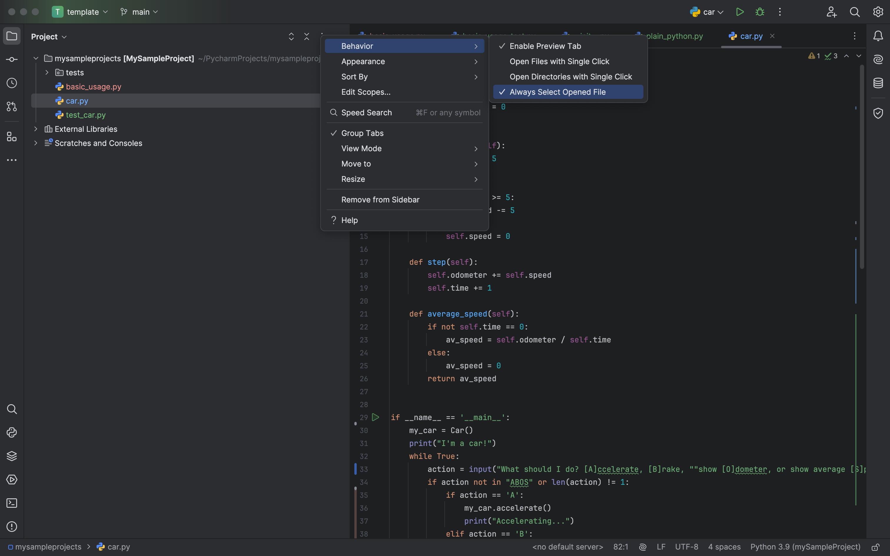 从 Visual Studio Code 迁移 | PyCharm 文档