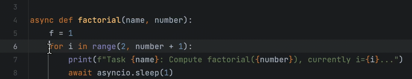 Editor gutter | PyCharm Documentation