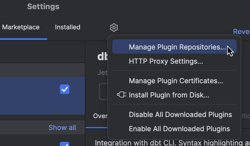 Install plugins | PyCharm Documentation