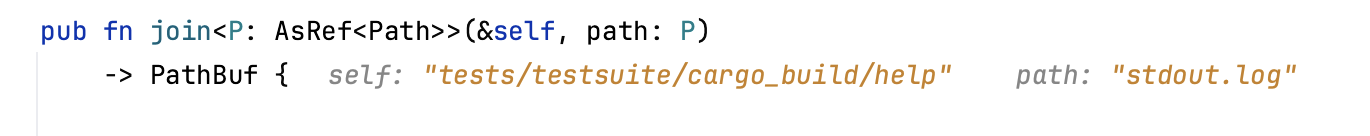 Inline values of the variables change with each step Inline values of the variables change with each step