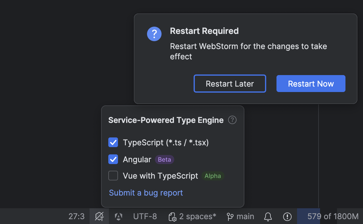 Angular | PyCharm Documentation