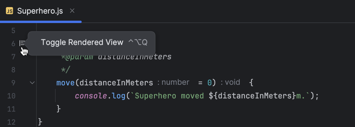 JSDoc comments | WebStorm Documentation
