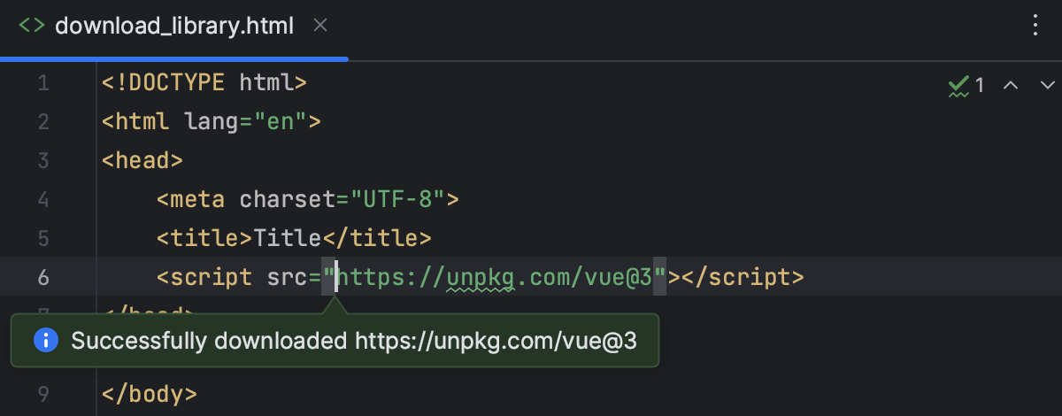 CDN library added