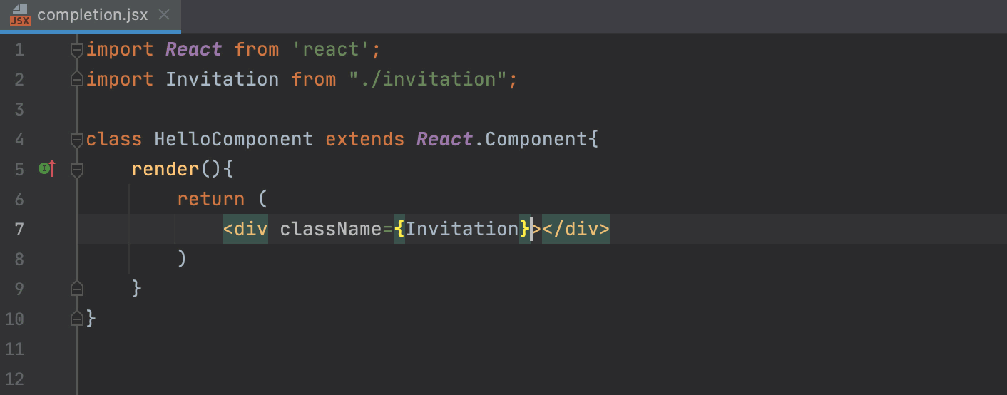 React | WebStorm Documentation