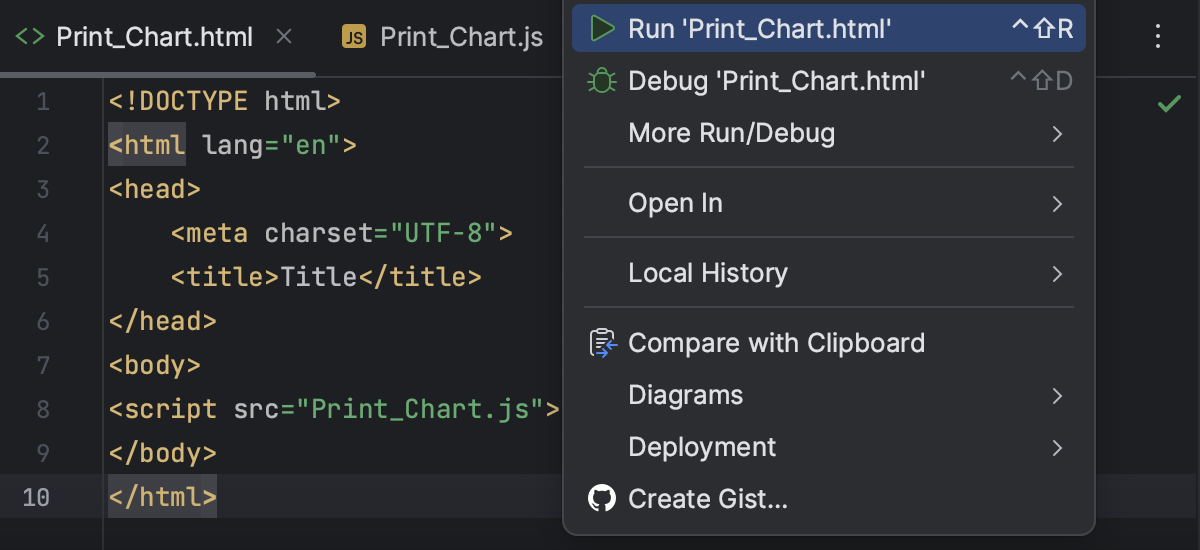Run applications | WebStorm Documentation