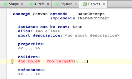 Expand the children section Expand the children section