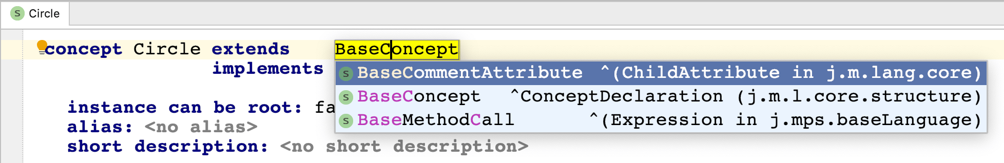 Parent concept changed Parent concept changed