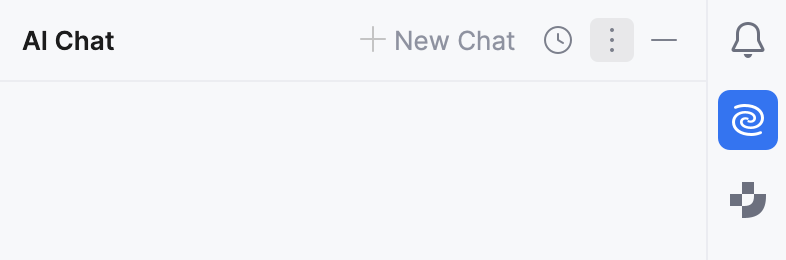 AI Chat options AI Chat options