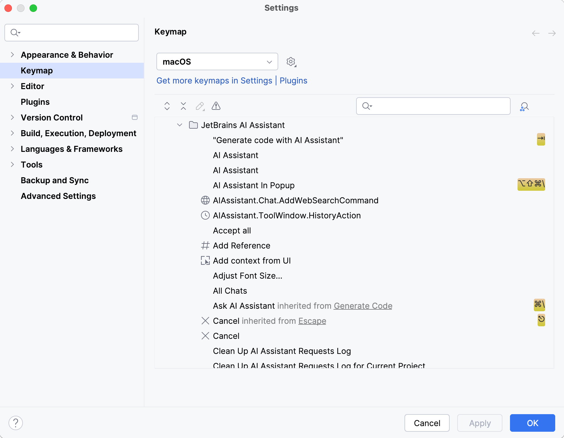 Configure shortcuts Configure shortcuts