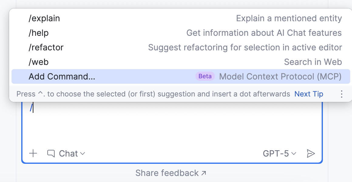 Add Command Add Command