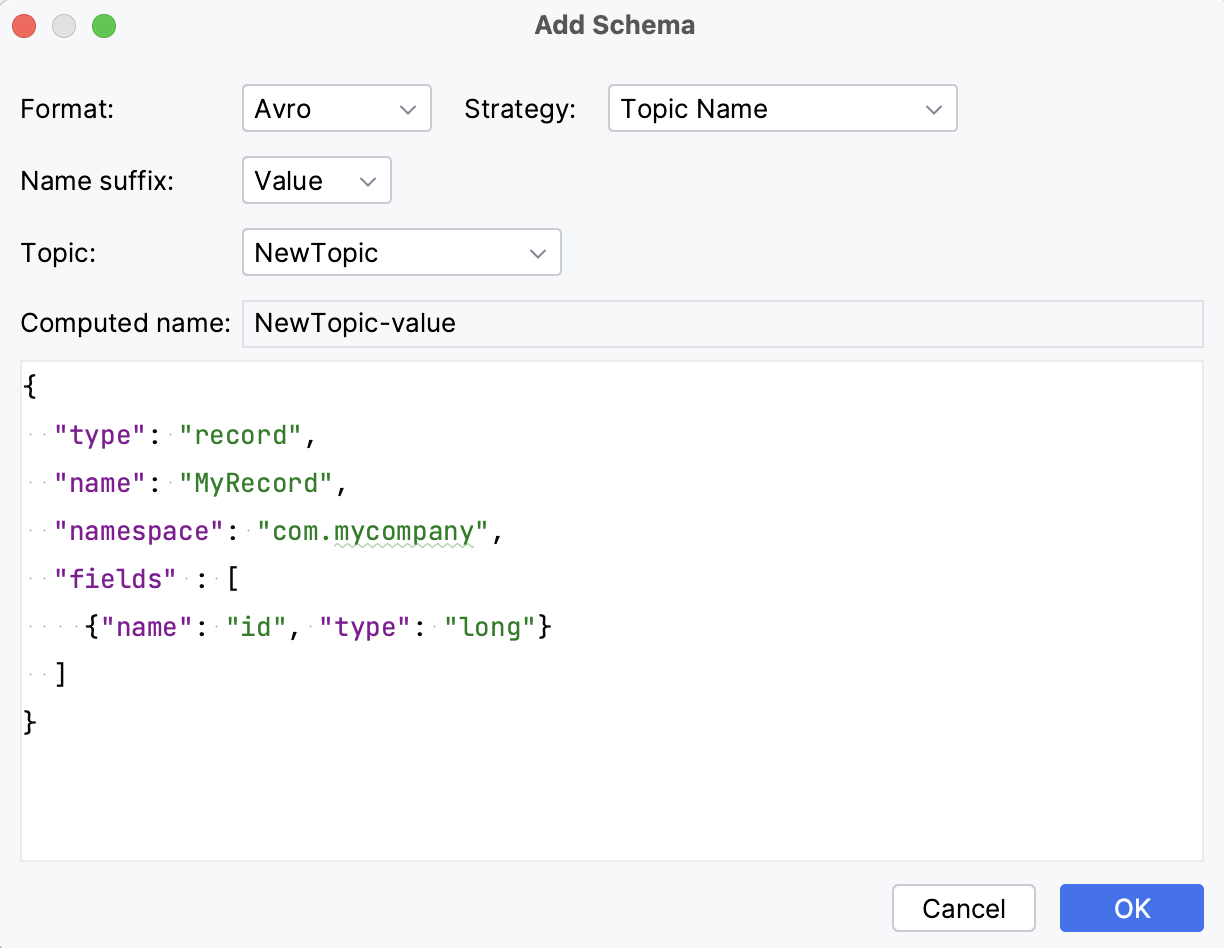 Create Schema Create Schema