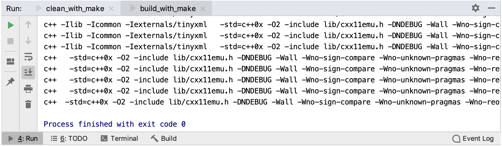 building a custom target building a custom target