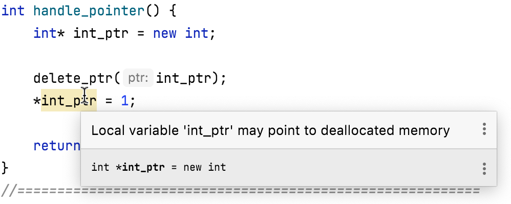 使用全局 DFA 的悬空指针检查 使用全局 DFA 的悬空指针检查