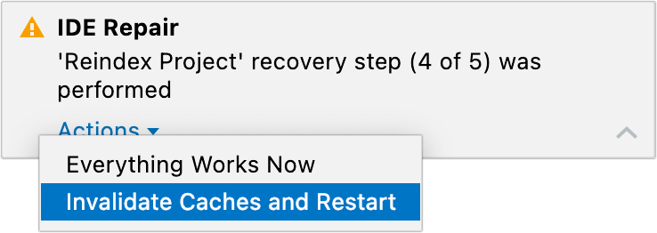 The last step of IDE Repair The last step of IDE Repair