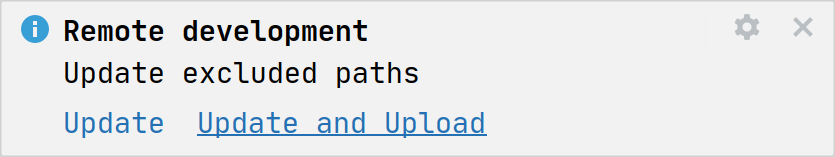 建议更新部署排除路径并重新上传文件夹