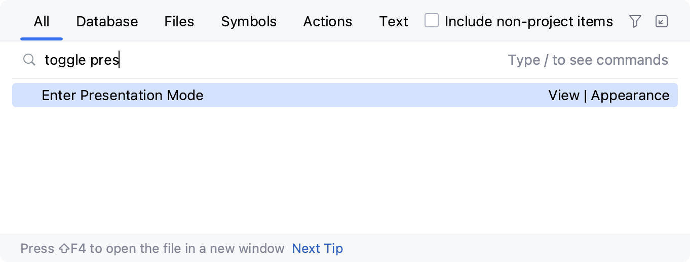 在 Search Everywhere 中的同义词