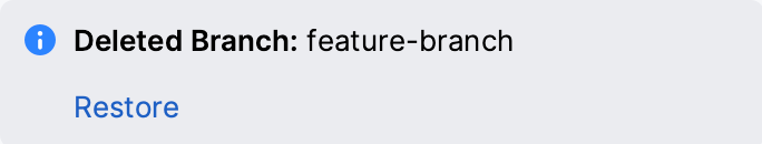 ブランチ通知を削除しました deleted branch notification