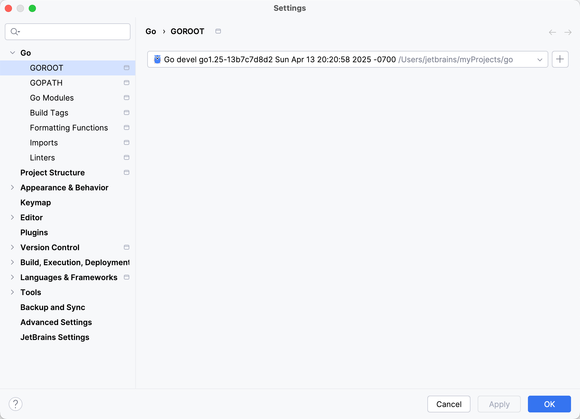 Step 3. Set Go SDK
