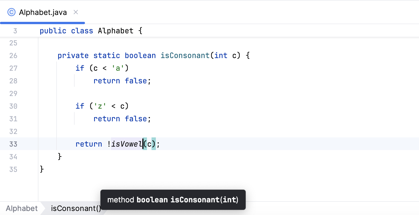 IntelliJ IDEA Breadcrumbs IntelliJ IDEA Breadcrumbs