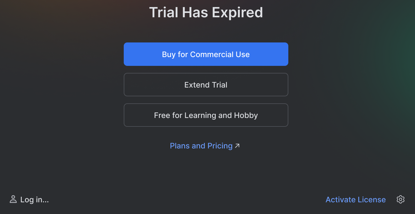 Extend a trial period