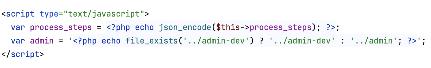 PHP code background highiligting